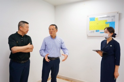 2023年5月 广东省发改委易佳处长一行参观领导